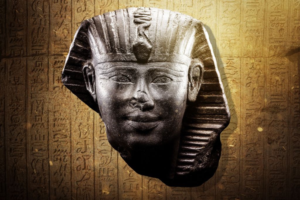 Kopf eines Pharao