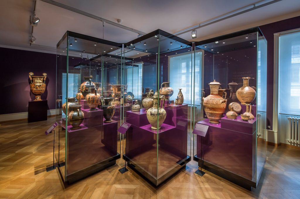 Blick in die Schatzkammer des Museums