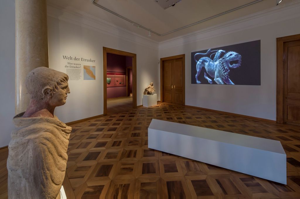 View into the exhibition