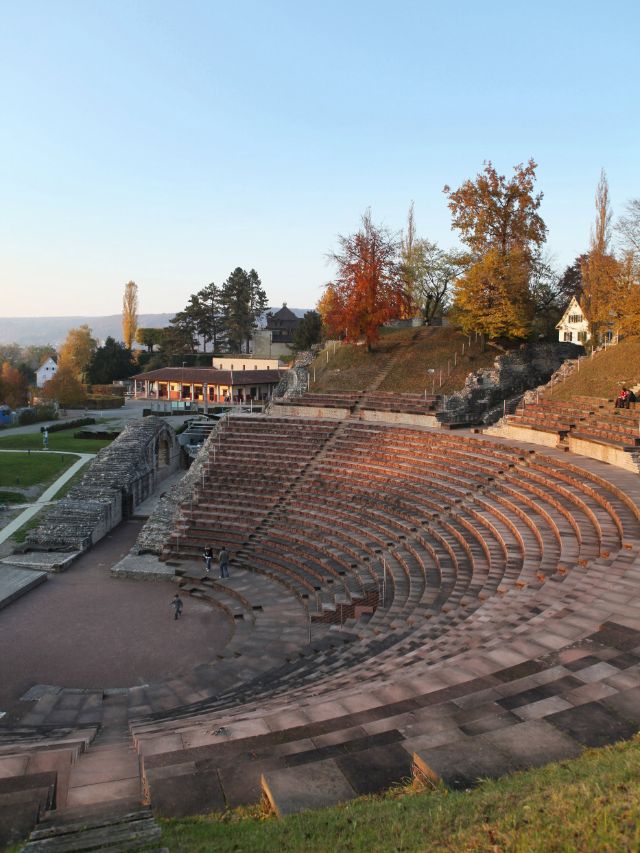 Theater to the Roman house of Augusta Raurica